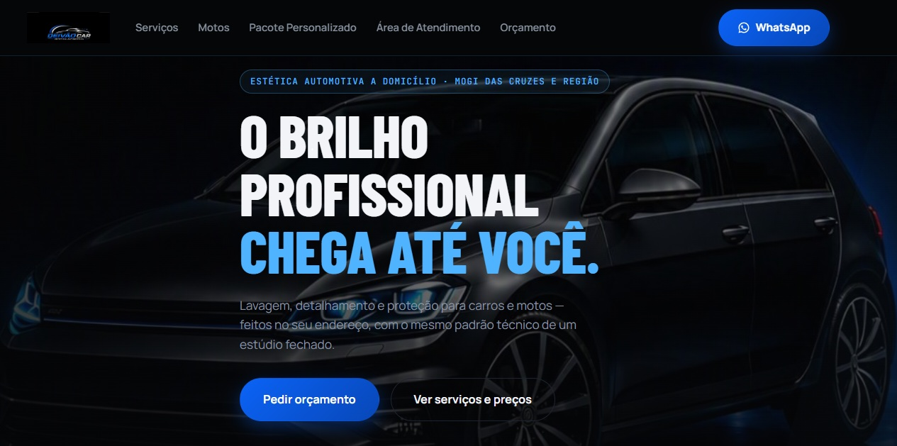 Site da Casa Ferreira Burger